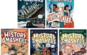 History Smashers Series 历史粉碎者系列 英文原版EPUB+MOBI电子书+配套MP3音频
