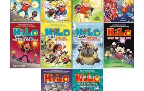Hilo Series 英文原版希罗系列1-10册儿童全彩漫画桥梁书章节小说 PDF电子版+配套MP3音频下载