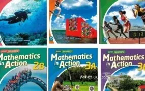 DSE Junior Secondary Mathematics in Action DSE初中数学中一中二中三培生英文版数学与生活全套教材及教师资源 PDF+WORD+PPT下载