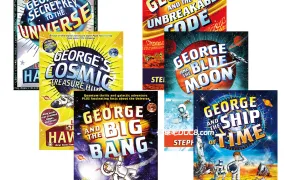 George's Secret Key Series 乔治的秘密钥匙系列全6册PDF+EPUB+MOBI电子书 配套MP3音频 霍金科普小说+青少年宇宙探索读物推荐