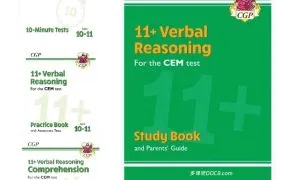 2025最新CGP New 11+ CEM Verbal Reasoning全套4册PDF电子版资源下载 英国11+考试CEM语言推理测试专业辅导复习教材深度解析