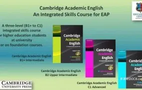 Cambridge Academic English 剑桥学术英语全三级资源解析 PDF电子版学生书 MP3课堂音频 MP4教学视频 百度网盘下载