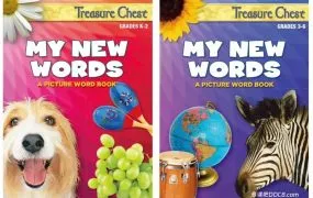 Macmillan My New Words 麦克米伦美国加州小学词汇教材GK-G6图画词典+活动书 PDF电子版 百度云网盘下载