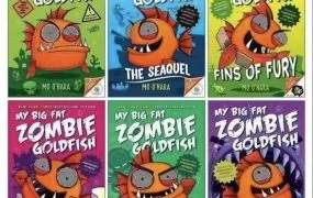 My Big Fat Zombie Goldfish Series 《僵尸金鱼》英文PDF+EPUB+MOBI电子版 MP3音频 M4B有声书 百度云网盘下载