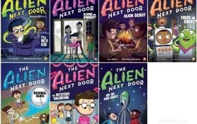 The Alien Next Door 隔壁的外星人全12册英文原版初章电子书 PDF+EPUB+MOBI电子版 MP3音频 百度云网盘下载