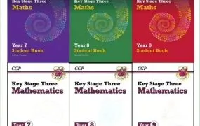 CGP New Key Stage 3 Maths Year 7/8/9 Student Book & Targeted Workbooks with Answers PDF电子版下载 百度云网盘下载