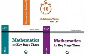 CGP Mathematics for Key Stage Three 10-Minute Tests Book 1 2 3 with Answers KS3数学10分钟测试PDF电子版 百度云网盘下载