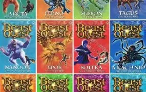 2026最新Beast Quest驯兽之旅/追击野兽全6季36册MP3英文有声书音频+第一季6册PDF电子版  百度云网盘下载