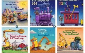 Construction Site Series 工程车系列英文原版绘本合集 男宝贝小车迷们最爱 PDF电子版+部分MP3音频 百度云网盘下载