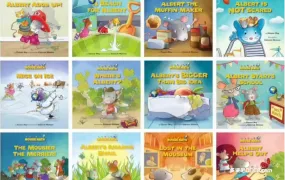 Mouse Math Series 鼠小弟爱数学1-3辑全套23册英文数学启蒙绘本深度解析 PDF电子版 MP3音频 百度云网盘下载