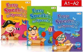 Easy Speaking for Speeches 1-3 中小学生英语演讲启蒙教材PDF电子版学生书答案测试卷 课件PPT 音频视频 百度云网盘下载