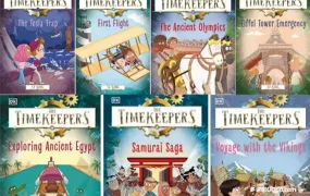 DK《The Timekeepers》时间守护者系列英文原版初章书深度解析与阅读指南 全7册PDF电子版+MP3音频 百度云网盘下载