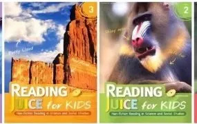 Reading Juice for Kids 1-4 美国小学非虚构阅读强化训练深度解析 PDF电子版学生书练习册 百度云网盘下载