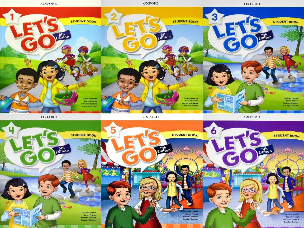 Oxford Let's Go 5e + Let's Begin 5e 2025最新牛津少儿英语第五版PDF电子版学生书教师书练习册测试 音频视频 全套外教课