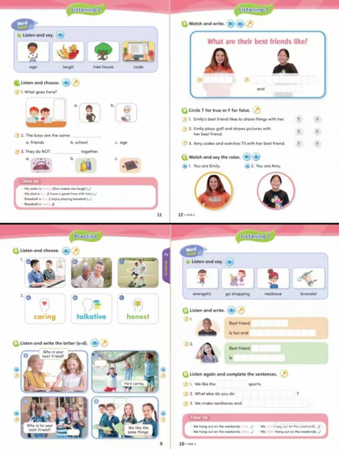 Early Listeners & Good Listeners & Smart Listeners 美国中小学英语听力专项训练全3阶9册PDF电子版内页插图