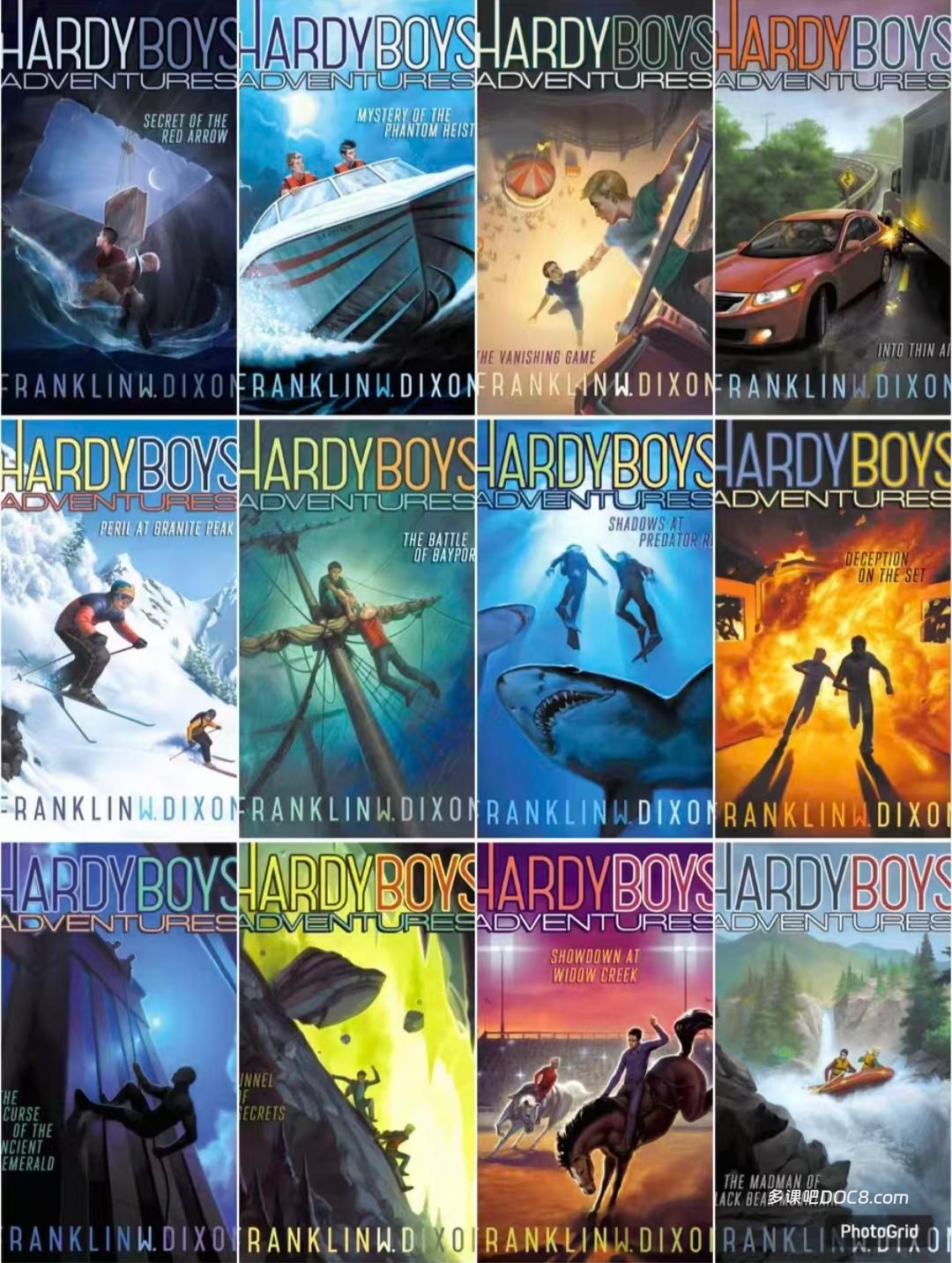 Hardy Boys 哈迪兄弟经典与探险系列58+25册英文中章书合集深度解析 PDF+EPUB+MOBI电子版 MP3音频 百度云网盘下载