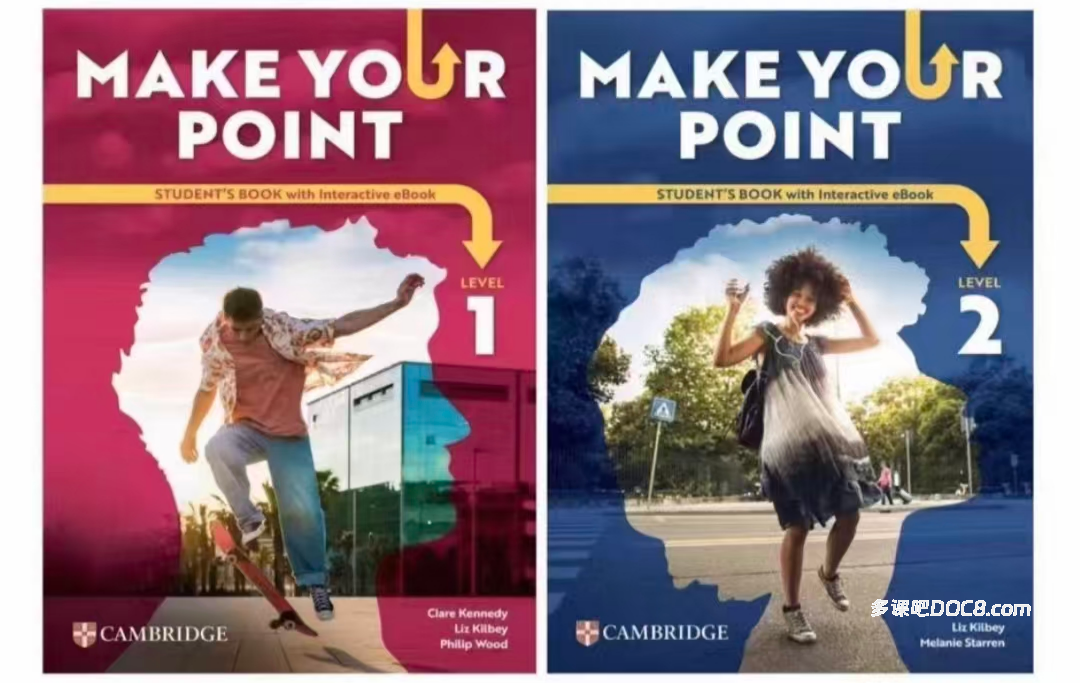 Cambridge Make Your Point 剑桥观点表达与批判性思维高中英语教材 PDF电子版学生书教师书练习册测试 音频视频 百度网盘下载