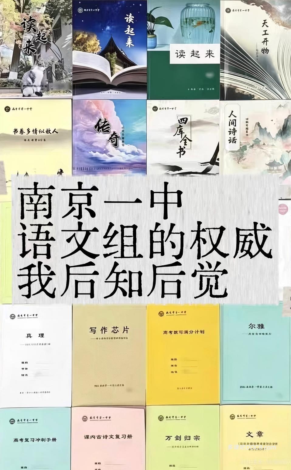2026最新南京一中高中语文&高考语文专题复习资料17本资料合集 全面深度解析 PDF电子版下载