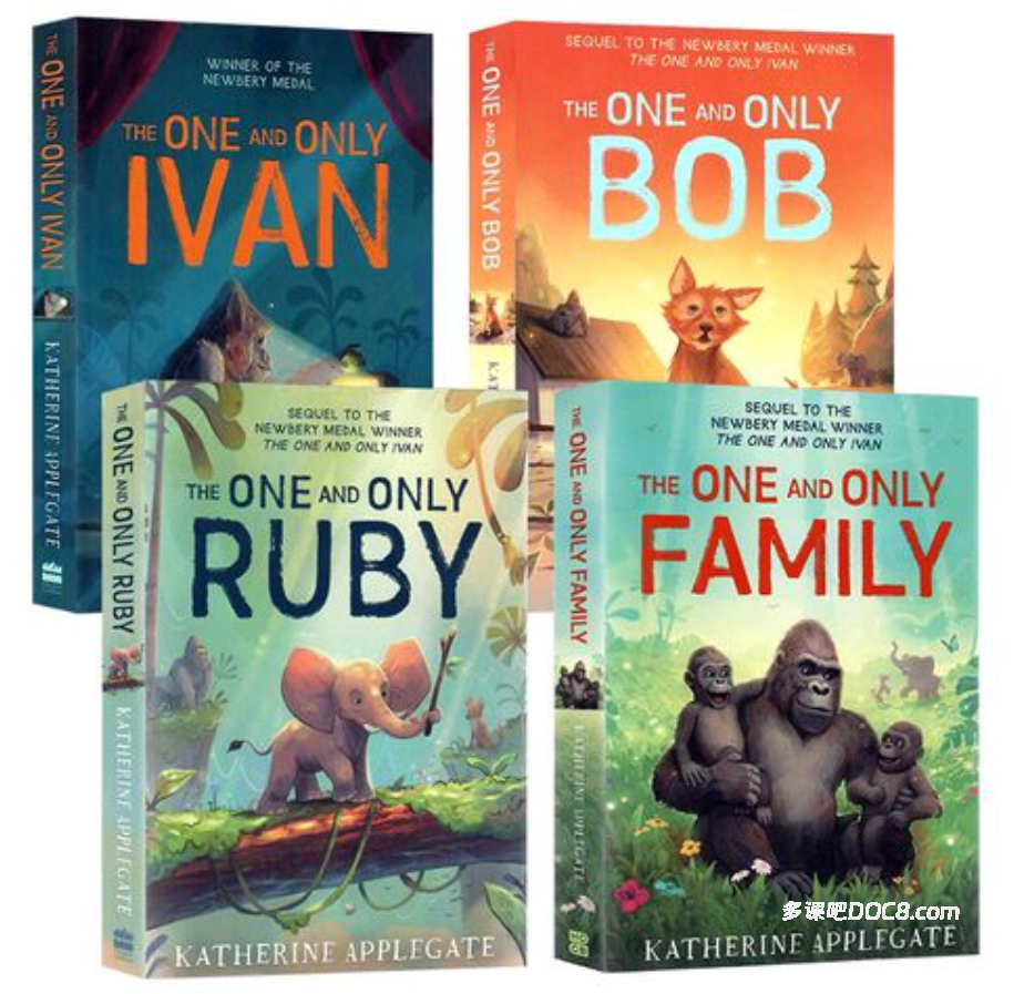 The One and Only Ivan Series 独一无二的伊凡系列英文原版初章书PDF+EPUB+MOBI电子版 MP3音频下载